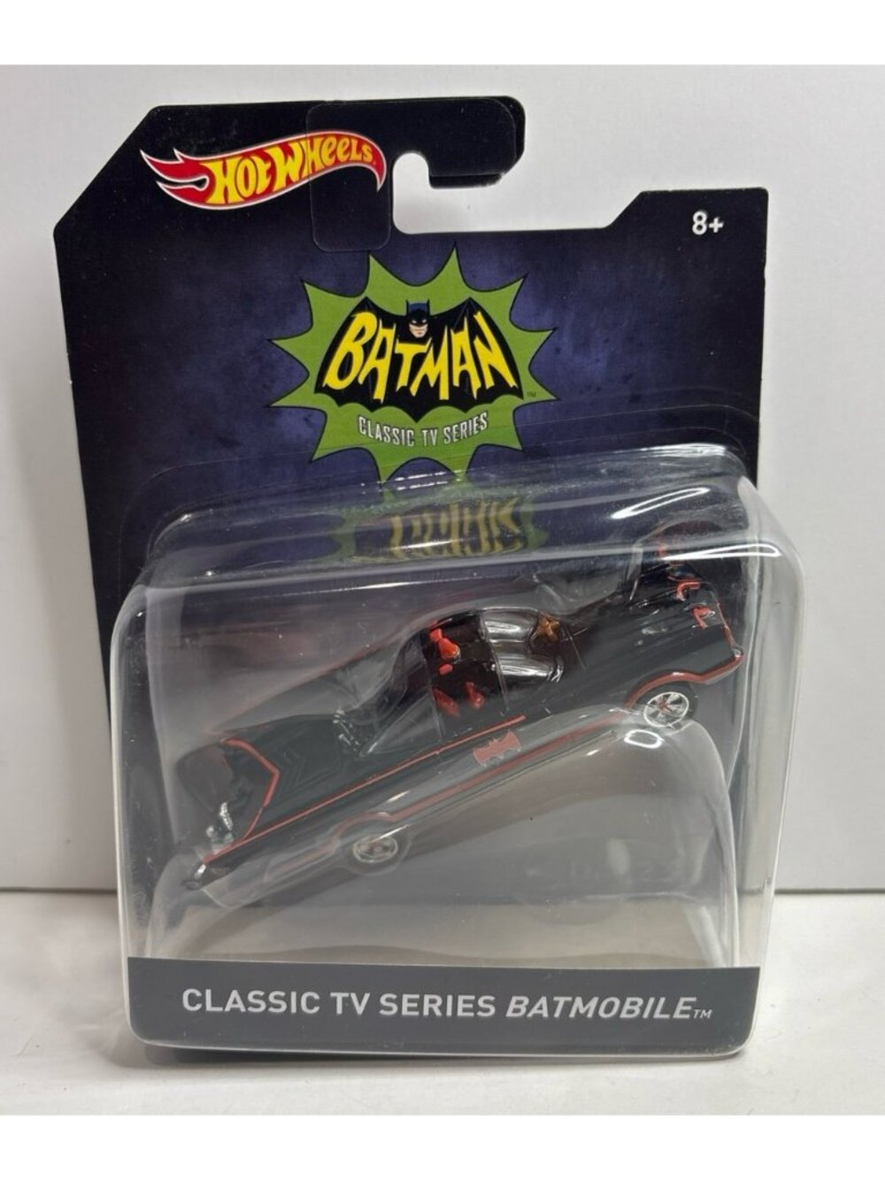 Hot Wheels 2015 Batman Classic 1966 TV Series Batmobile Kidcore Collectable Goth